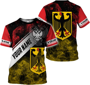 <span class=keywords><strong>Camiseta</strong></span> <span class=keywords><strong>de</strong></span> Verano Informal Personalizada con la Bandera <span class=keywords><strong>de</strong></span> <span class=keywords><strong>Alemania</strong></span>, Estilo Moderno, Venta al por Mayor, Alta Calidad - Product Image 2