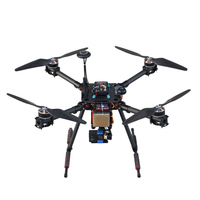 Kit complet d'équipement d'entraînement au pilotage de drones en acier pour l'éducation scolaire et universitaire, kit UAV programmable STEM avec télécommande
