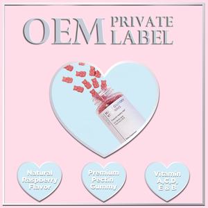 Gomitas de vitaminas para el cabello con biotina, el mejor suplemento para el crecimiento del cabello, gomitas de colágeno, gominolas de biotina de etiqueta privada - Product Image 2