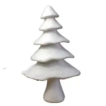Christmas Decoration Supplie christmas Poly foam tree styrofoam tree tower xmas standing decorations christmas big white tree