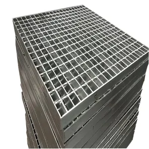 Customized 32x5 Galvanized Drain Cover Steel Grating Drainage Cover Floor Drain Grate Plate Mesh