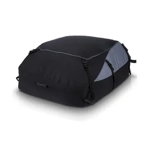 Outdoor SUV foldable Road Travel Equipment Durable Waterproof Car Roof Top Luggage Storage Bag