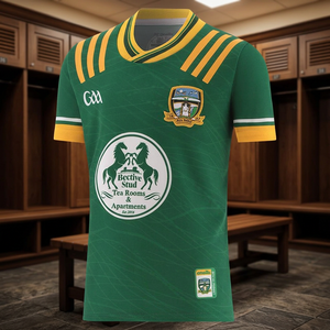 Conjunto de Uniforme de Fútbol Premium 100% Poliéster, Diseño Sólido de Alto Rendimiento, Manga Corta, Transpirable, Unisex, Logotipo Personalizado OEM - Product Image 3