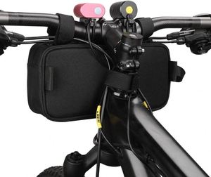 Free sample <b>Bike</b> Bag with Front Handle for Outdoor Cycling Waterproof Custom <b>Training</b> Bicycle Handlebar Bag - Product Image 2