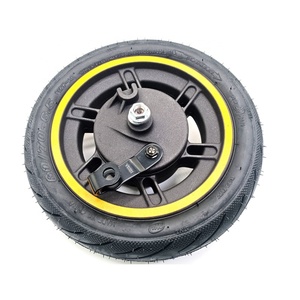 Roue Avant King Sunny pour <span class=keywords><strong>Trottinette</strong></span> Max G30 – <span class=keywords><strong>Pneu</strong></span> Tubeless avec Frein à Tambour – Pièces et Accessoires de <span class=keywords><strong>Trottinette</strong></span> - Product Image 2
