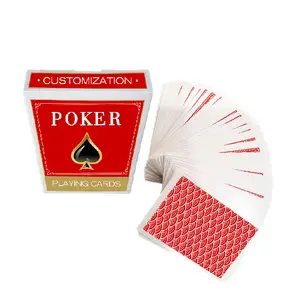 Cheap Price Playing Game Card Printer Advertising Custom LOGO Fully OEM Poker Cards Printing