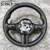 Volant de voiture en cuir pleine fleur noir OEM M Stitch pour BMW 2011 2016 2015 F10 F90 F30 m Sport F30 M3 M6 M340i Series