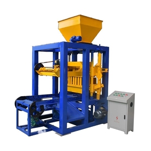 Bán tốt QT4-24 bán tự động rỗng Khối Máy làm xi măng bê tông paver với PLC & khuôn cho cát hoặc tro bay gạch - Product Image 2