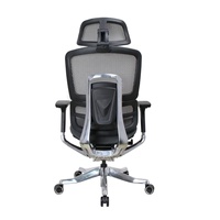 Chaise de bureau de direction de luxe réglable, design moderne, ergonomique, pivotante, avec support lombaire en maille, pour atelier, hôtel, usage commercial