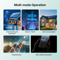 Sistema de Almacenamiento de Energía Solar VoltaNest LiFePO4 de 80kWh/96kWh/112kWh, Conexión a Red/Independiente, Todo en Uno, Gabinete de Almacenamiento de Energía Industrial y Comercial
