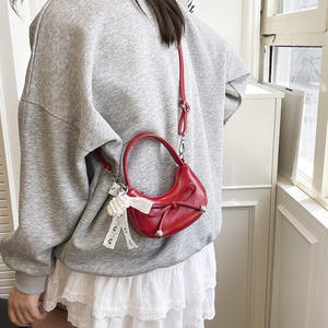 Bolso Infantil de Moda Otoño Invierno Nuevo Estilo Retro Bolso Versátil con Lazo para Niñas Bolso Cruzado - Product Image 3