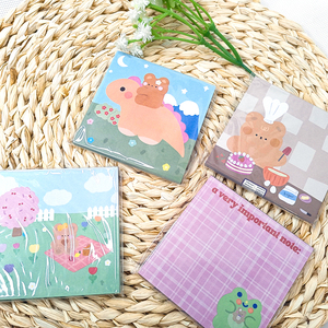 Tùy chỉnh in ấn phim hoạt hình Memo Pad tùy chỉnh logo in ghi chú dán - Product Image 6