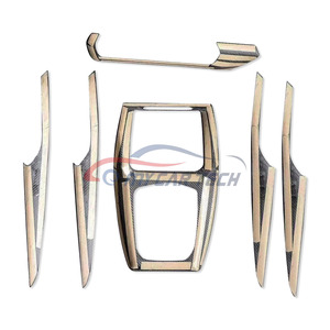 GARNITURE intérieure en fibre de carbone véritable pour <span class=keywords><strong>BMW</strong></span> <span class=keywords><strong>X3</strong></span> G01 X4 G02 Ix3 G08 X3M F97 X4M F98 <span class=keywords><strong>2022</strong></span> + - Product Image 2