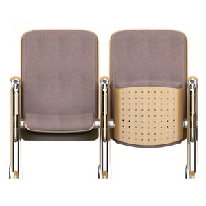Mobilier de théâtre scolaire, sièges d'auditorium d'église, chaises de salle de conférence, table pliante, sièges de théâtre, siège individuel, canapé de cinéma, métal - Product Image 5