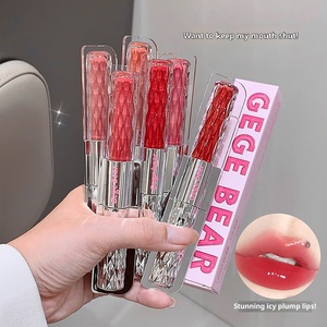 Glaçure à lèvres à double tête éblouissante/brillant à lèvres hydratant Dudu lèvres miroir d'eau mat rouge à lèvres - Product Image 4