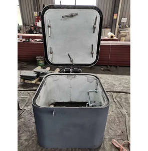 Personnalisation en gros petit couvercle de <span class=keywords><strong>trappe</strong></span> <span class=keywords><strong>étanche</strong></span> <span class=keywords><strong>à</strong></span> <span class=keywords><strong>l</strong></span>'<span class=keywords><strong>eau</strong></span> marine en acier formes rectangulaires carrées - Product Image 3