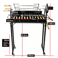 Grill de barbecue au charbon de bois grec, Original