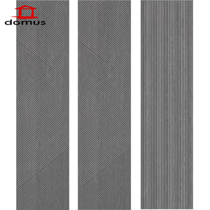 Panneaux muraux décoratifs contemporains haut de gamme en composite bois-plastique, design texturé 3D sculpté, pour appartement et salle à manger - Product Image 4