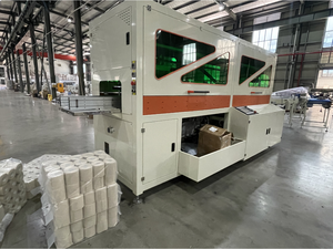 Taglierina a nastro della <span class=keywords><strong>macchina</strong></span> per taglio riavvolgimento del tessuto della toilette completamente automatica con cuscinetto motore cruciale - Product Image 2