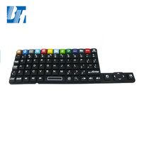 Clavier numérique en caoutchouc, Silicone, sur mesure, pour équipement de communication, bouton, Membrane
