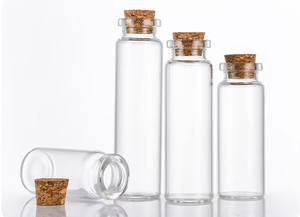 Bouteille à message en verre transparent de 3 ml avec pompe scellée et carte de vœux étoile sérigraphiée - Product Image 6