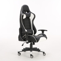 Silla Ergonómica para Esports con Función Reclinable y Diseño Cómodo de Respaldo Alto, Silla de Cuero para Juegos de Computadora