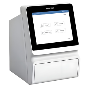 Analyseur biochimique sec à prix d'usine, entièrement automatique, pour analyse sanguine vétérinaire canine, technologie microfluidique - Product Image 1