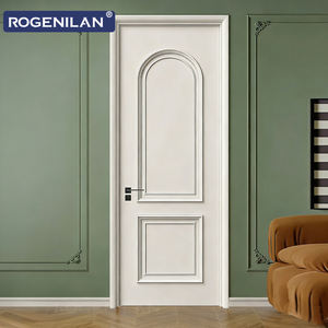 Portes intérieures en bois massif composite Rogenilan pour chambre à coucher, insonorisées, pré-montées, portes de séparation de pièces - Product Image 1