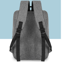 QXMOVING Sac à dos pour ordinateur portable 3 en 1, durable et pas cher, avec charge USB, pour ordinateur, école, étudiants, hommes, femmes, voyages, randonnée