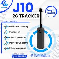OEM ODM SKYWONDER J10 GLONASS GPS Tracker GSM Kompatibel dengan Aplikasi IOS/Android PC Tahan Air Pemasangan di Dashboard Garansi 1 Tahun