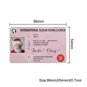 Yuyang Articoli Decorativi per Albero <span class=keywords><strong>di</strong></span> <span class=keywords><strong>Natale</strong></span> Regali per Bambini Patente <span class=keywords><strong>di</strong></span> Guida della <span class=keywords><strong>Vigilia</strong></span> <span class=keywords><strong>di</strong></span> <span class=keywords><strong>Natale</strong></span> Licenza <span class=keywords><strong>di</strong></span> Volo <span class=keywords><strong>di</strong></span> Babbo <span class=keywords><strong>Natale</strong></span> - Product Image 2