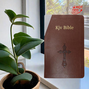 <span class=keywords><strong>Bible</strong></span> brune personnalisée en <span class=keywords><strong>anglais</strong></span>, papier d'art personnalisé, version classique française - Product Image 3