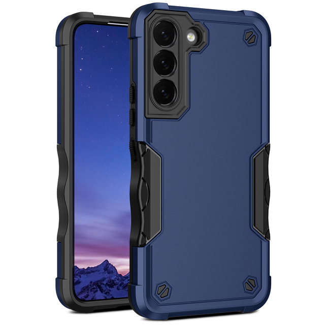 Hybrid Dual Layer Tpu Pc armor Shockproof Phone Case for Samsung galaxy S22 S10 S9 S8 Plus S7 Edge Pixel 6 MOTO G PURE MOTO G