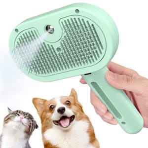 Cepillo de gato en aerosol para arrojar cepillo de aseo de gato de autolimpieza para masaje cepillo de pelo de gato para eliminar el pelo enredado y suelto - Product Image 1