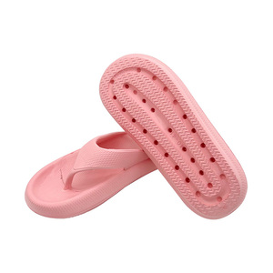 Sandalo scorrevole ad asciugatura rapida con Sole spesse <span class=keywords><strong>antiscivolo</strong></span> morbido doccia Spa da bagno da palestra da donna da uomo pantofole infradito - Product Image 5