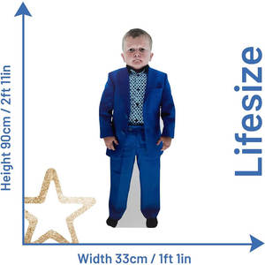 Holidaypac personalizzato Hasbulla a grandezza naturale di celebrità in cartone ritagliato a forma umana pubblicità POP Eye che cattura a grandezza naturale - Product Image 6