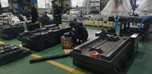 Tùy chỉnh HT250 ht300 sắt đúc phay máy công cụ giường đúc bàn làm việc cơ sở các bộ phận máy móc - Product Image 6