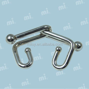 Vente en gros de puzzles métalliques, <span class=keywords><strong>casse</strong></span>-têtes, jeux de déverrouillage, tours de magie, jouets - Product Image 5