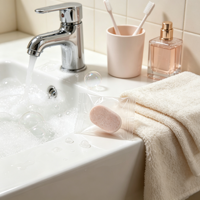 Tablettes effervescentes pour lavage des mains, parfum océan, écologiques, 4g, format voyage, recharge portable