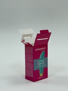 Customized Luxury <strong>Red</strong> Paper Gift <strong>Boxes</strong> for Adults Rigid Sex Toy with Recycled Materials Matt Lamination Sponge Liner for Women - Product Image 6