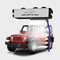 Machine de lavage de voiture automatique entièrement automatique à bras unique rotatif professionnelle pour station de lavage de voiture