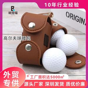 กระเป๋าหนังวินเทจสำหรับกอล์ฟ กระเป๋าเก็บอุปกรณ์กีฬา - Product Image 2