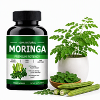 Ausreson Meilleur Extrait de Feuilles de Moringa Prix Supplément Énergétique Plus Vente en Gros Métabolisme Soutien Immunitaire Capsules de Moringa Halal