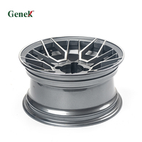 Jantes en alliage d'aluminium Genek, pneus radiaux, 4 trous, résistantes aux chocs, style sport, remplacement