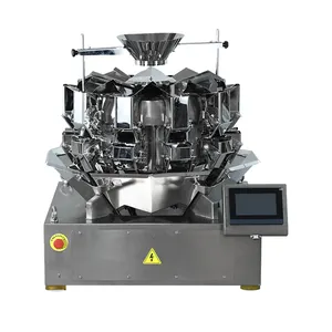 Máquina de embalagem automática multihead, pesadora fertilizante, máquina de embalagem