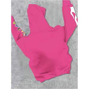 Sweat-shirt à capuche zippé pour homme, style Y2K, avec imprimé graphique, manches longues, décontracté, avec poches, respirant, en tissu French Terry polyester - Product Image 4