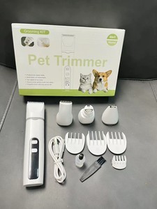 Portable 4-in-1 Cordless Electric Ceramic Blade Dog Nail <b>Grinder</b> Hair Grooming Pets Clipper Trimmer Quiet Cat Hair Clippers - Product Image 6