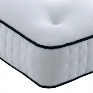 Matelas de lit à ressorts taille King Size vente en gros personnalisé fabricant de bobines mousse à mémoire de forme Aloe Vera à vendre double taille