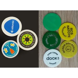 Gettoni in plastica personalizzati per merchandising - Product Image 1