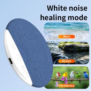 White Noise <b>Pillow</b> Sound New Sleep Aid Machine Ultra-<b>thin</b> Rechargeable Portable BT Speaker Audio Device for Household Use - Product Image 3